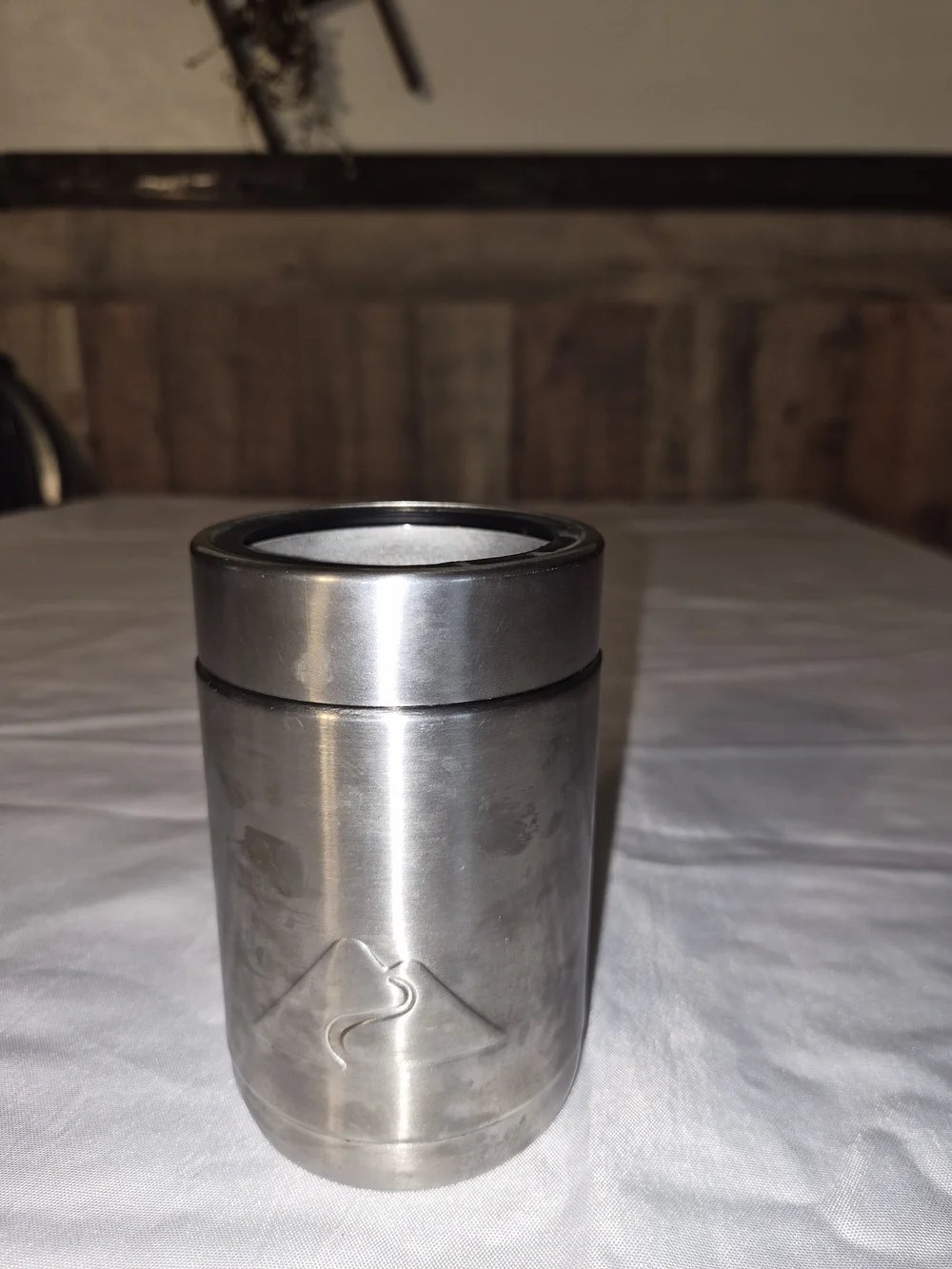 Ozark Trail Stainless Steel Silver Can Cooler